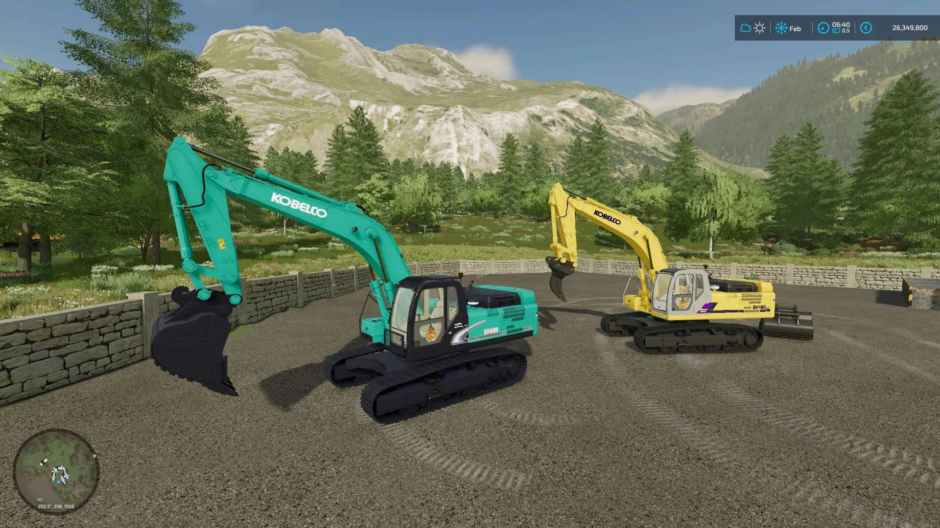 Kobelco SK-480 50t Excavator FS22 FS22 Mod Free Download