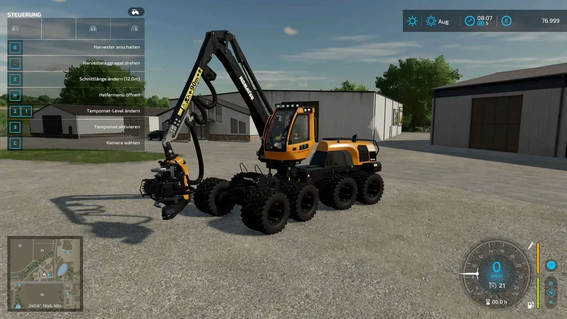 Komatsu 931 XC v1.0 FS22 FS22 Mod Free Download