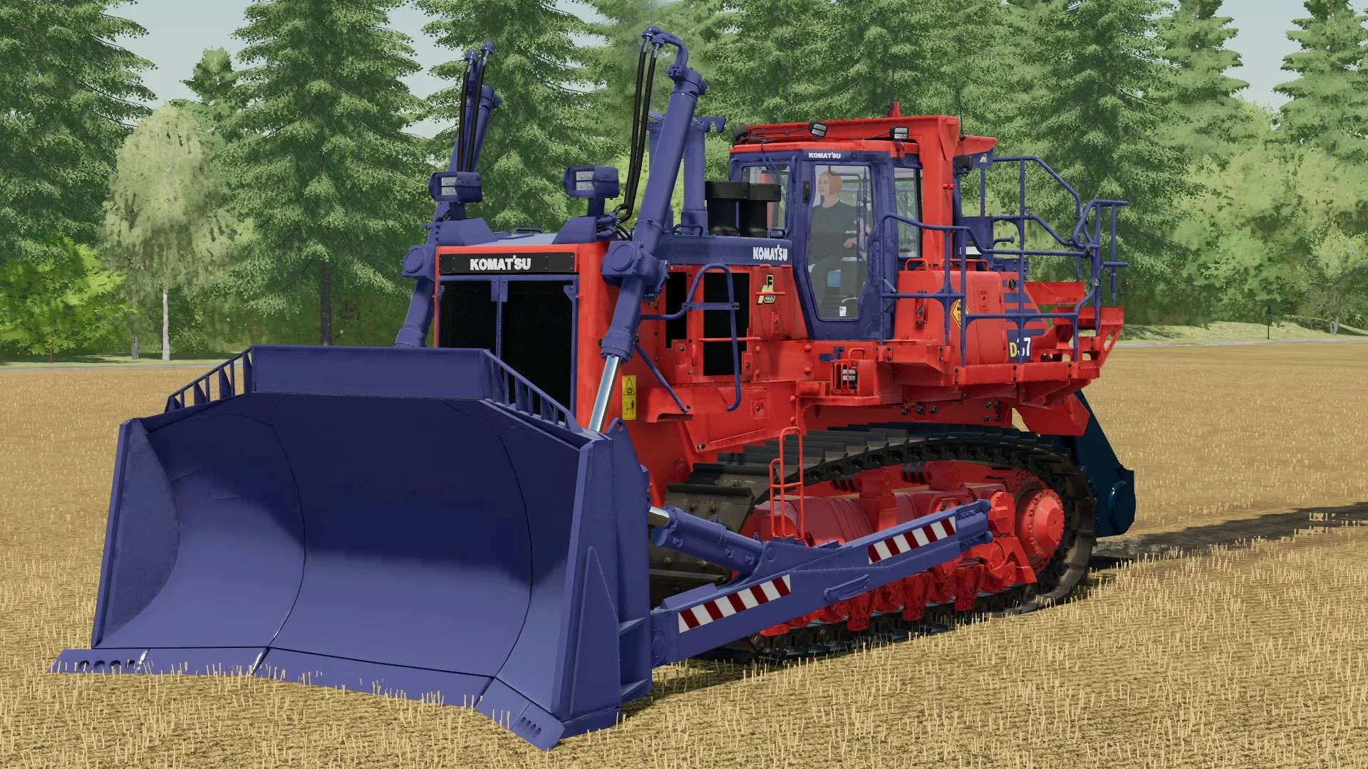 Komatsu D375A Mining Dozer v1.0 FS22 FS22 Mod Free Download