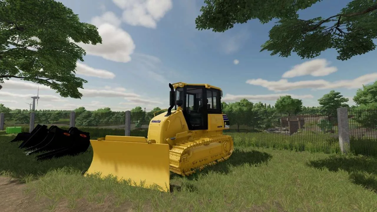 Komatsu D39EX V1.0.0.1 FS22 FS22 Mod Free Download