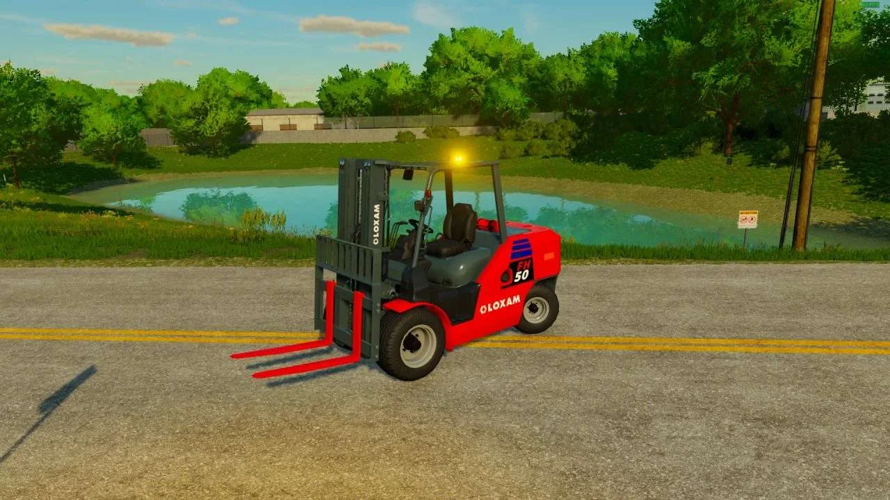 Komatsu FH50 Loxam V1.0 FS22 FS22 Mod Free Download