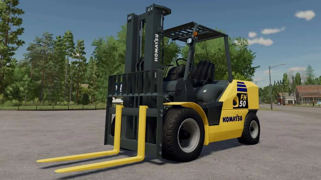 Komatsu FH50 v1.0 FS22 FS22 Mod Free Download