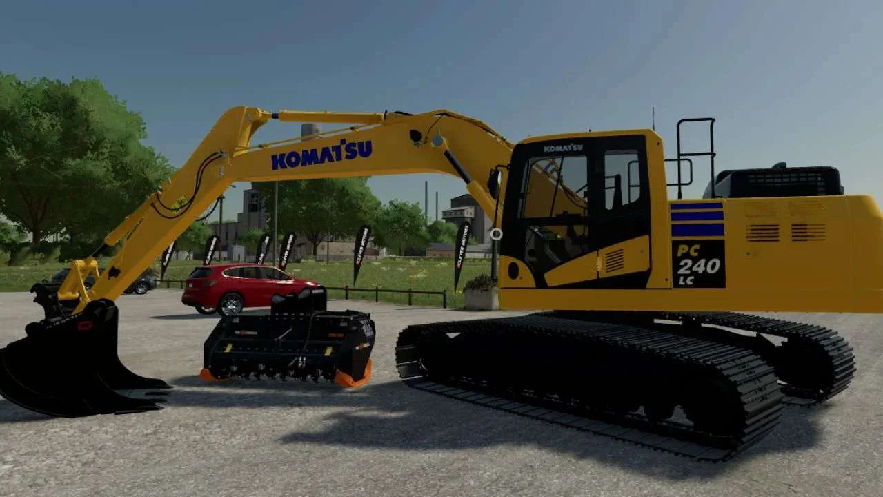 Komatsu PC240 LC v1.0 FS22 FS22 Mod Free Download