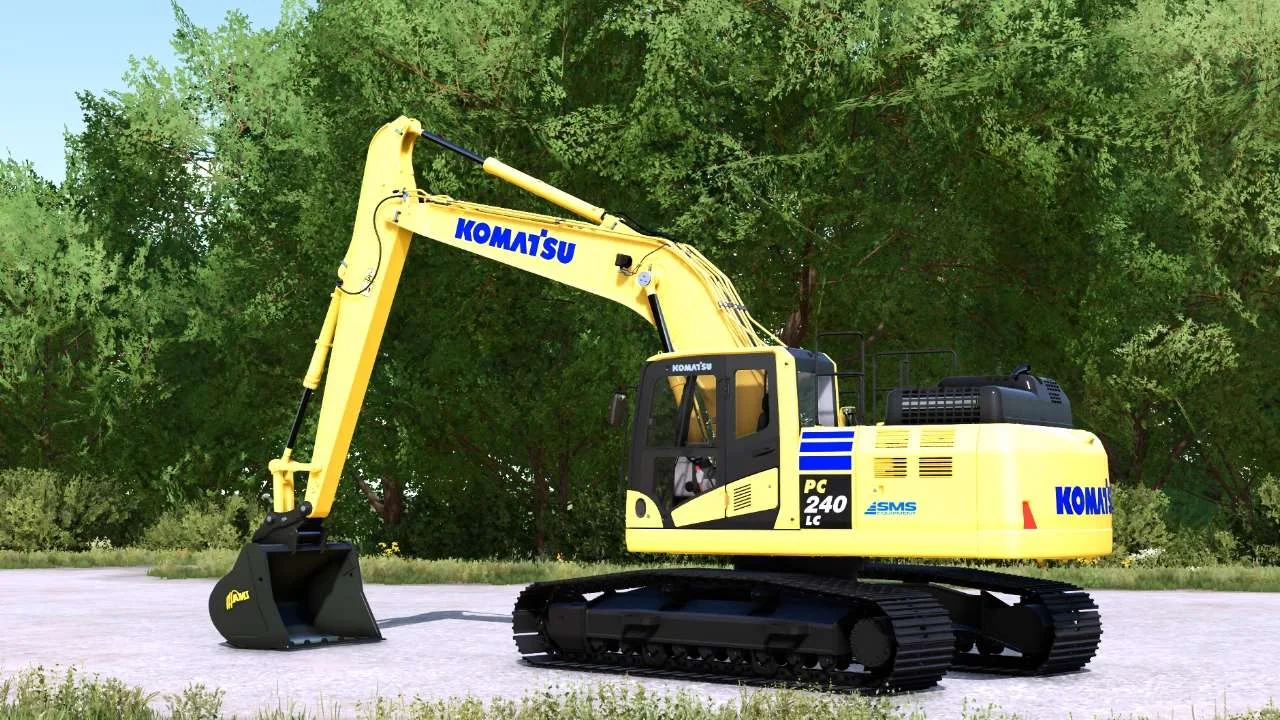 Komatsu PC240LC-11 v1.0 FS22 FS22 Mod Free Download