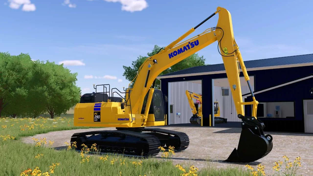 Komatsu PC290LC-11 v1.0.0.1 FS22 FS22 Mod Free Download