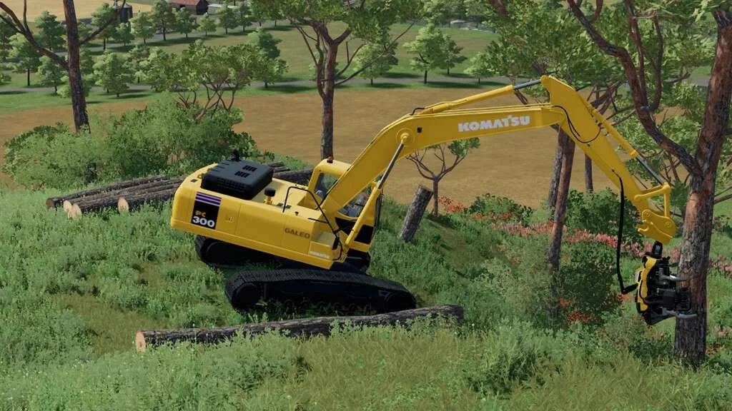 Komatsu PC300 v1.0 FS22 FS22 Mod Free Download