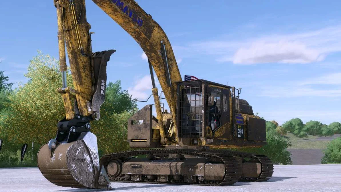 Komatsu PC360/390 v1.0 FS22 FS22 Mod Free Download