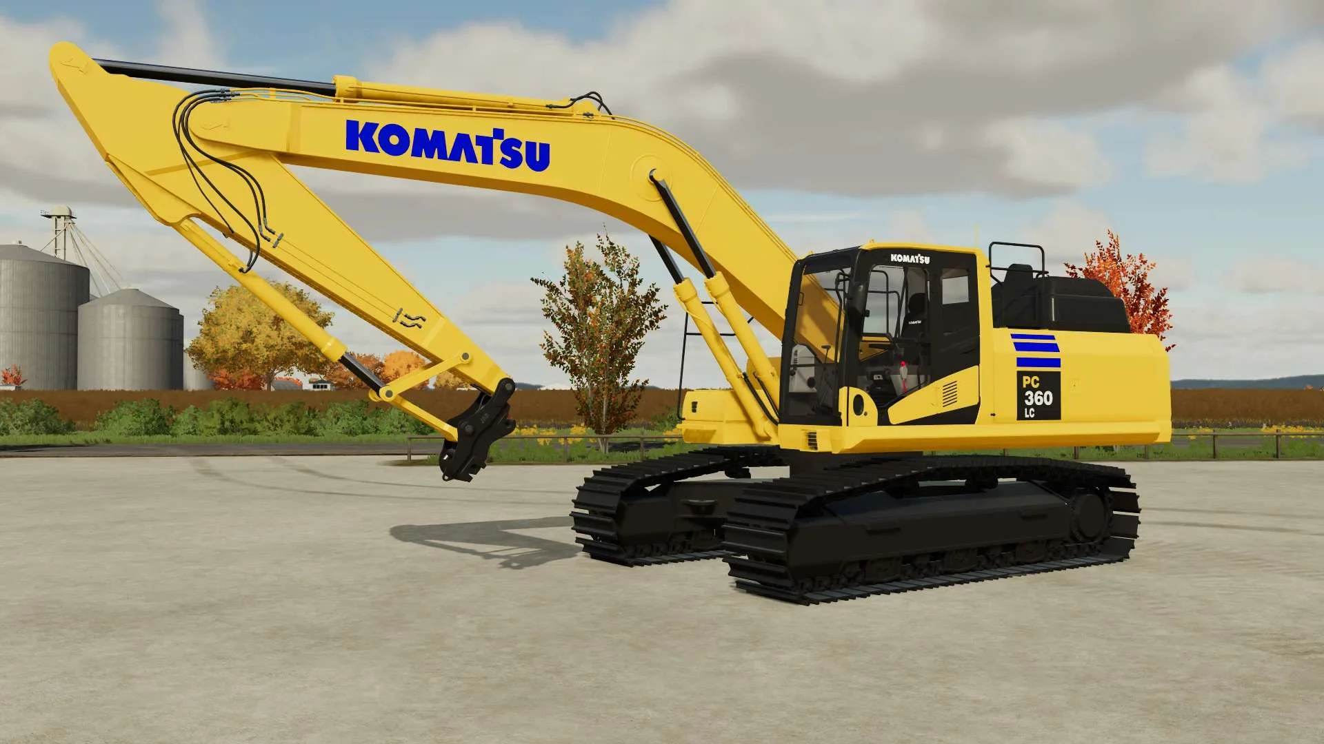 Komatsu PC360 v1.4 FS22 FS22 Mod Free Download