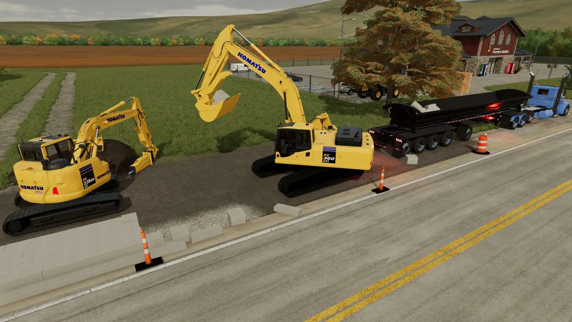 Komatsu PC360LCi-11 v1.0 FS22 FS22 Mod Free Download