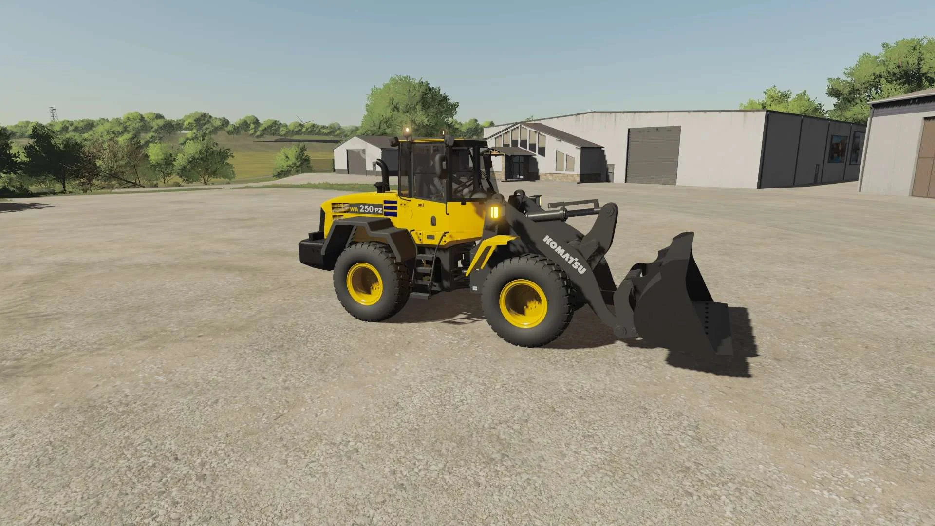 Komatsu WA250PZ Wheeled Loader v1.0 FS22 FS22 Mod Free Download