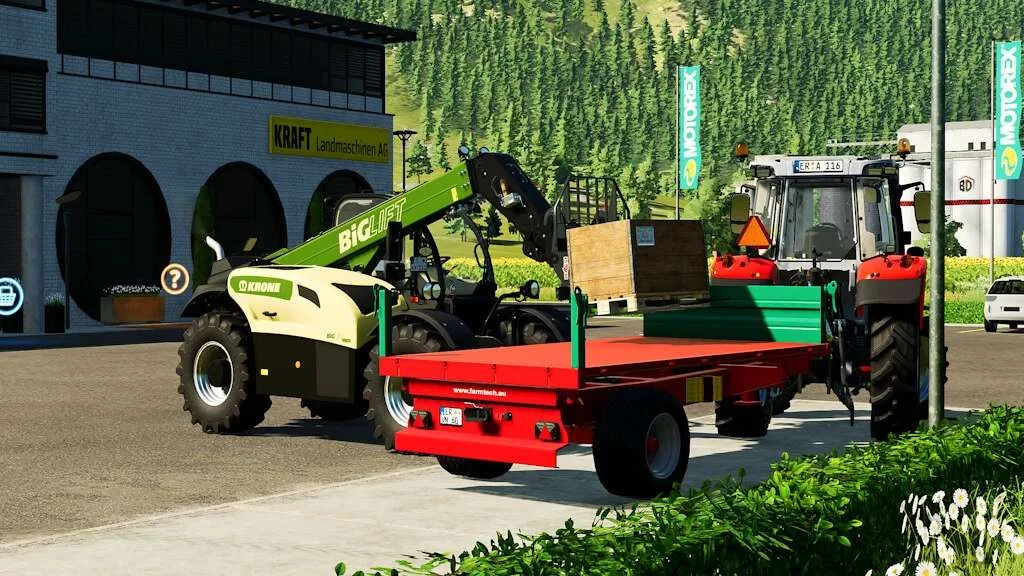 Krone BigLift 3500 v1.0 FS22 FS22 Mod Free Download