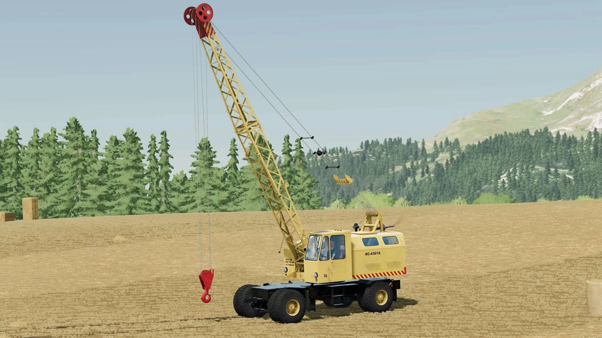 KS 4361A Crane v1.0 FS22 FS22 Mod Free Download