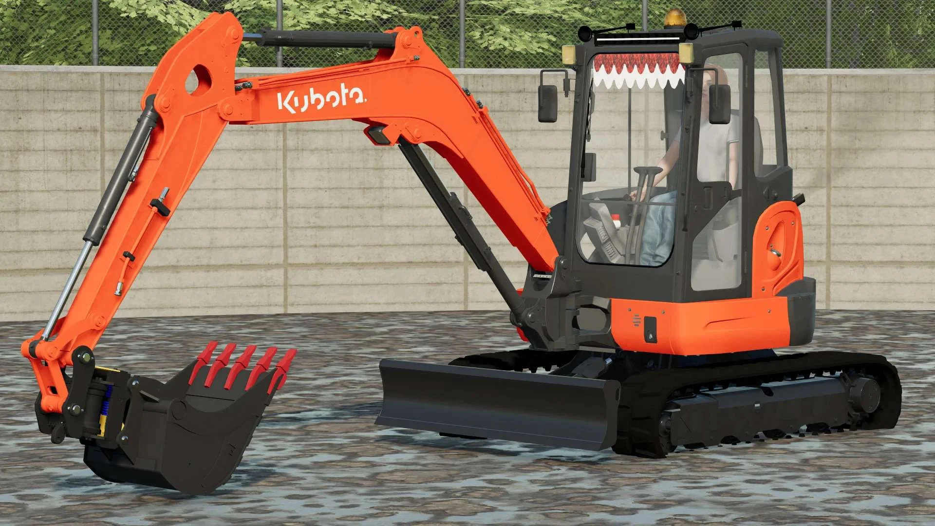 Kubota U48 v2.0 FS22 FS22 Mod Free Download