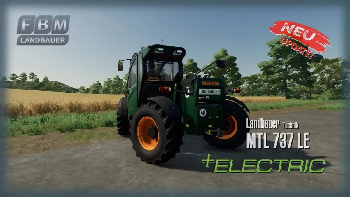 Landbauer MTL737 v1.1 FS22 FS22 Mod Free Download