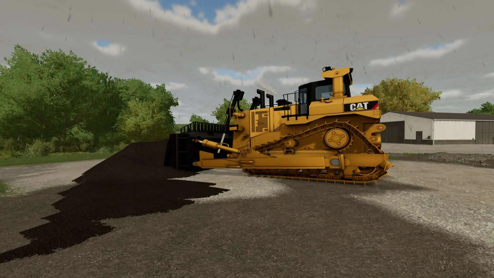 Legendary Cat D12 v1.0 FS22 FS22 Mod Free Download