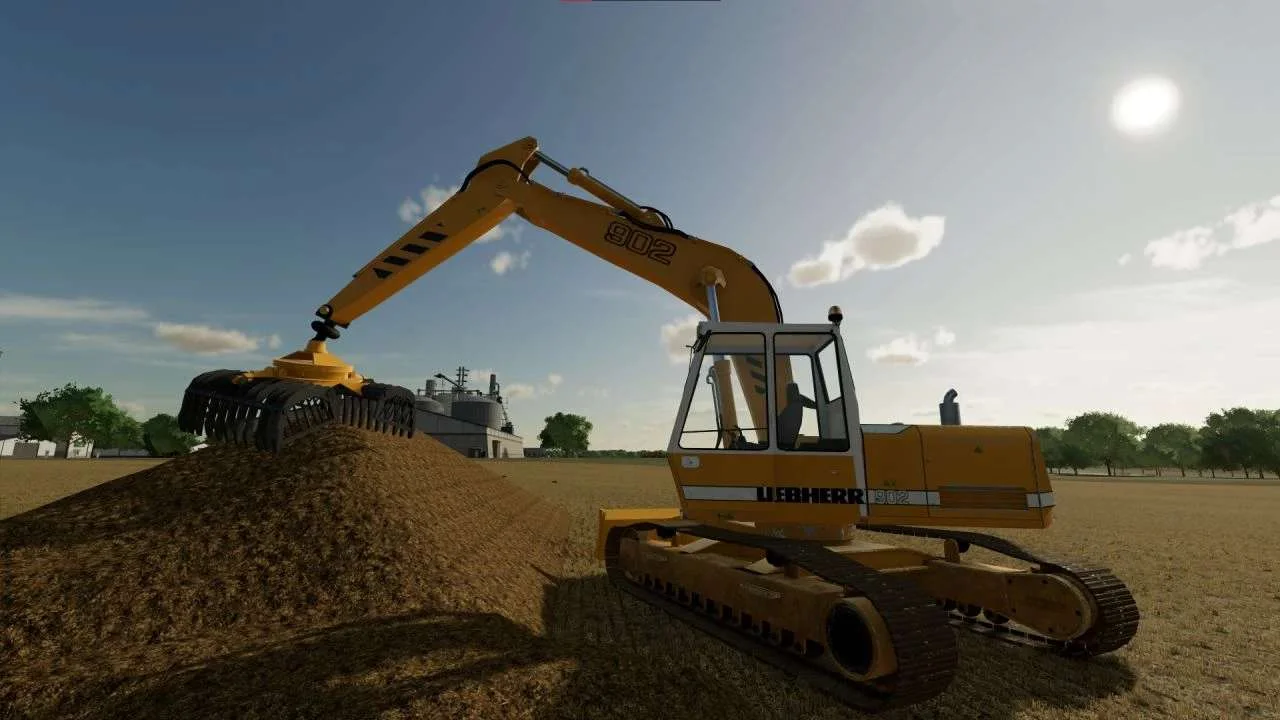Liebherr 902 Pack v1.0 FS22 FS22 Mod Free Download
