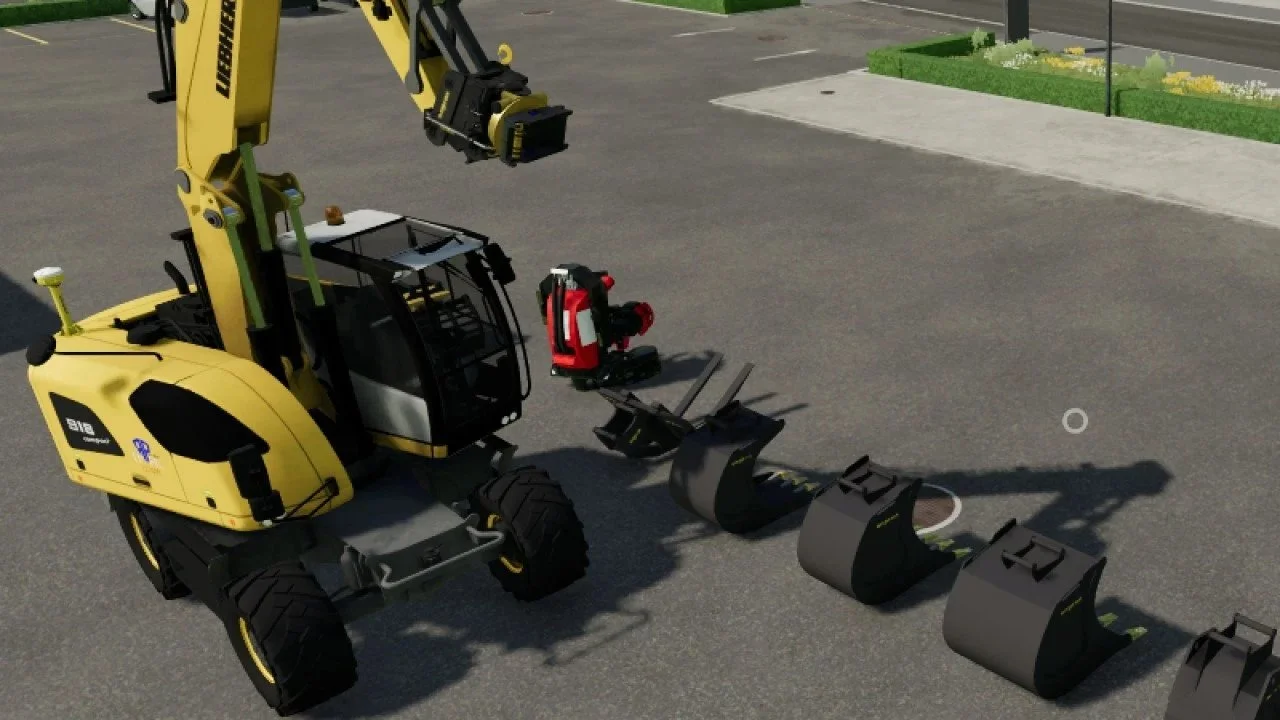 Liebherr 918C + TOOL v1.1 FS22 FS22 Mod Free Download