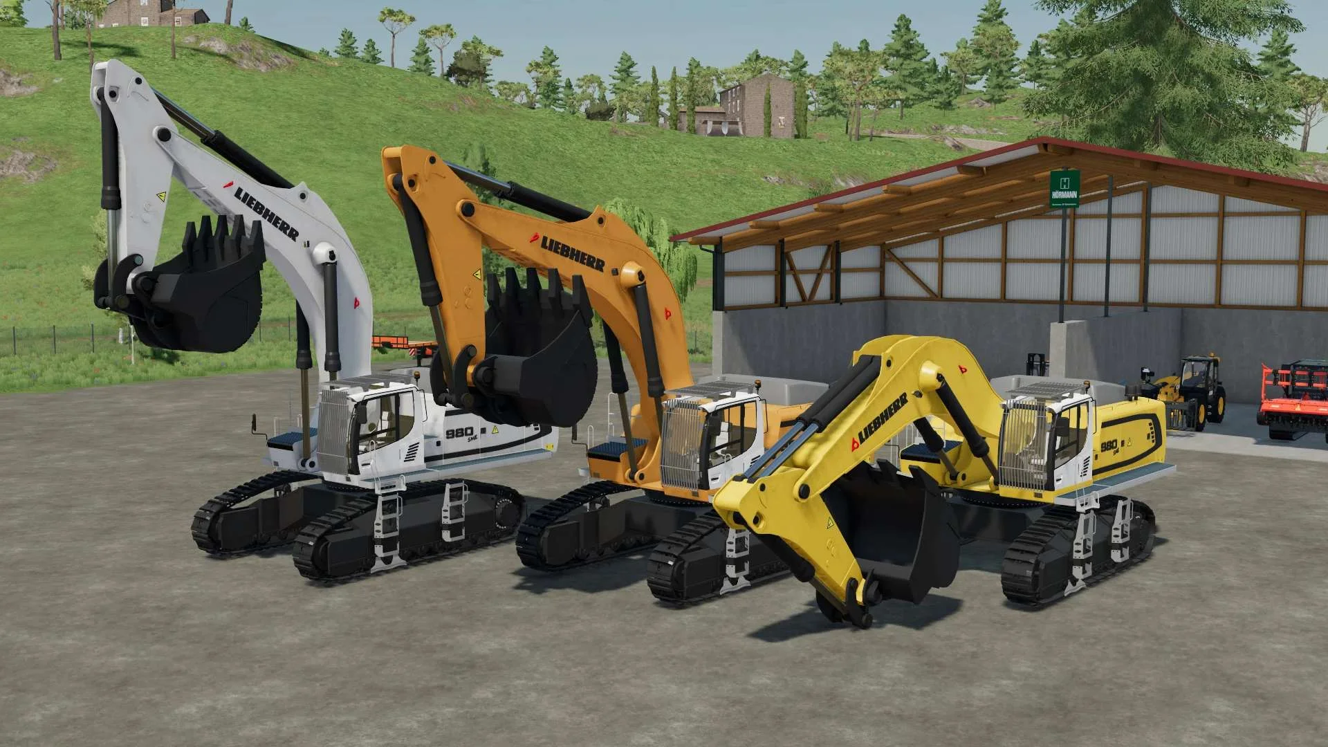 Liebherr 980 SME V1.0 FS22 FS22 Mod Free Download