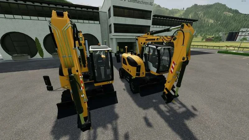 Liebherr A914 Compact v1.0 FS22 FS22 Mod Free Download