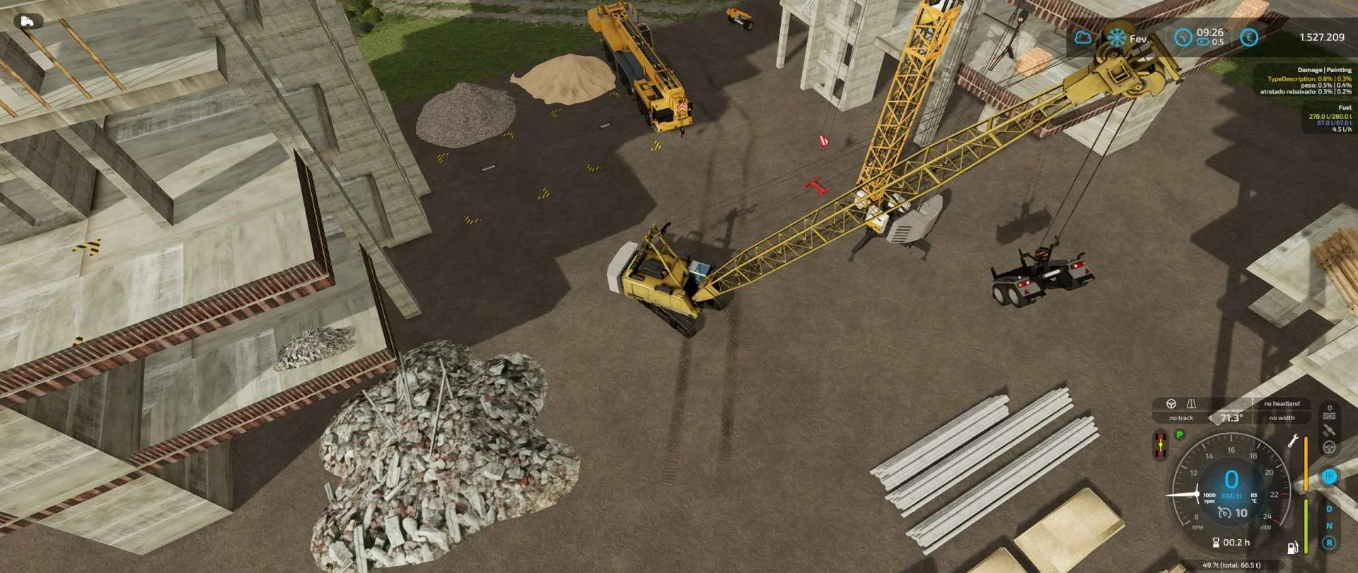 LIEBHERR HS875HD V1.0.0.1 FS22 FS22 Mod Free Download
