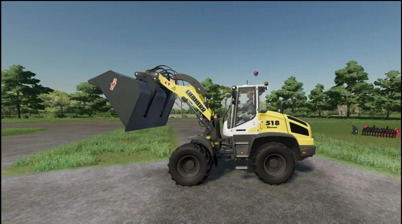 Liebherr L518 Stereo V1.1 FS22 FS22 Mod Free Download