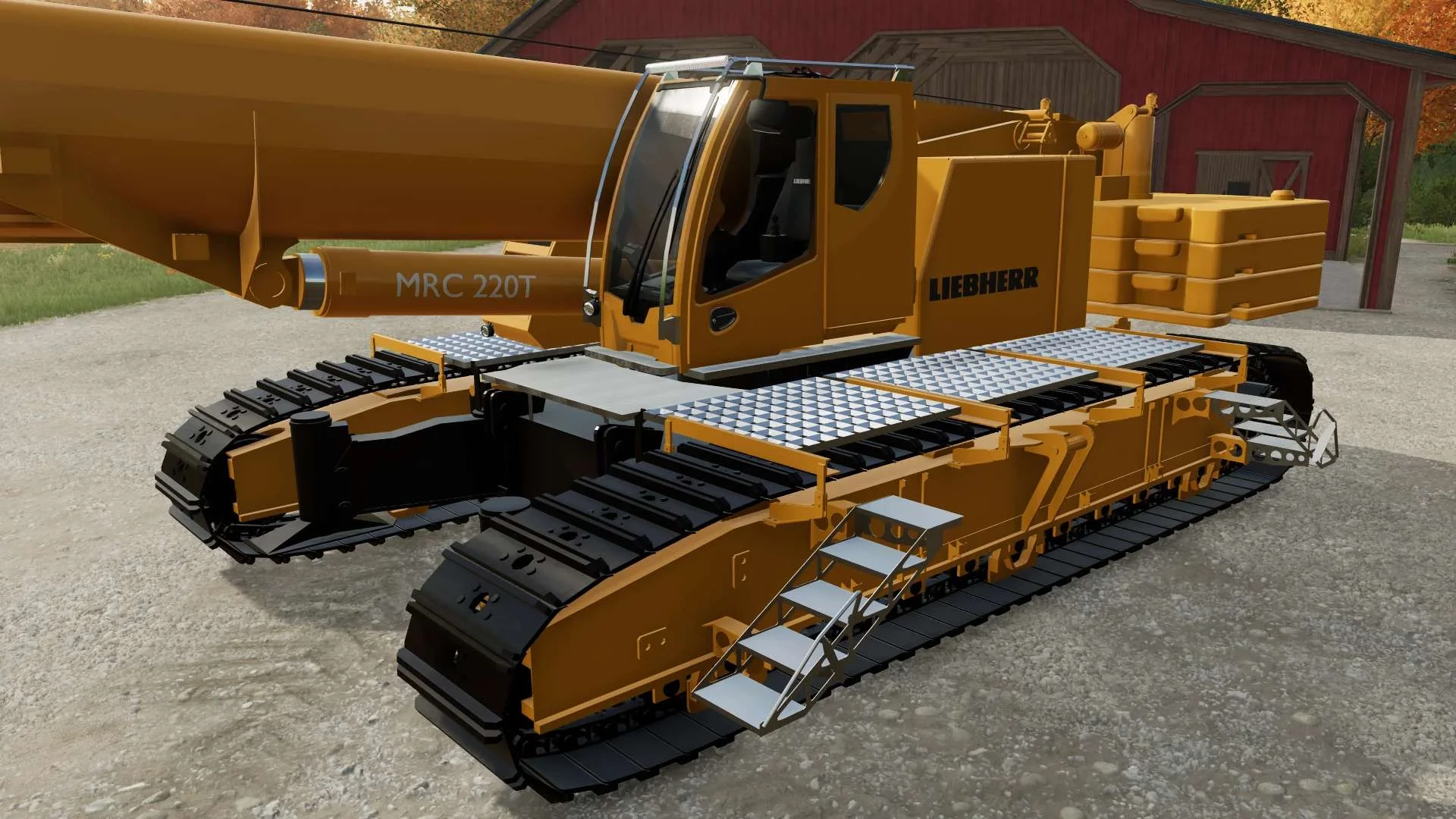 Liebherr LTR 1220 v1.0 FS22 FS22 Mod Free Download