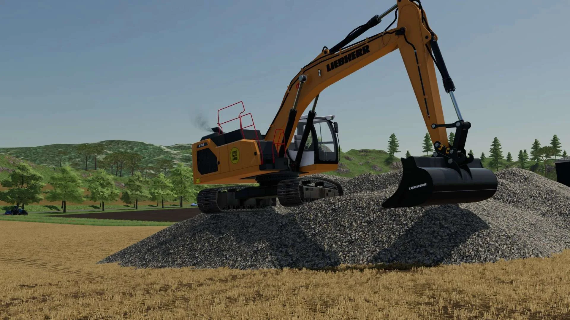 Liebherr R926 Excavator v1.0 FS22 FS22 Mod Free Download
