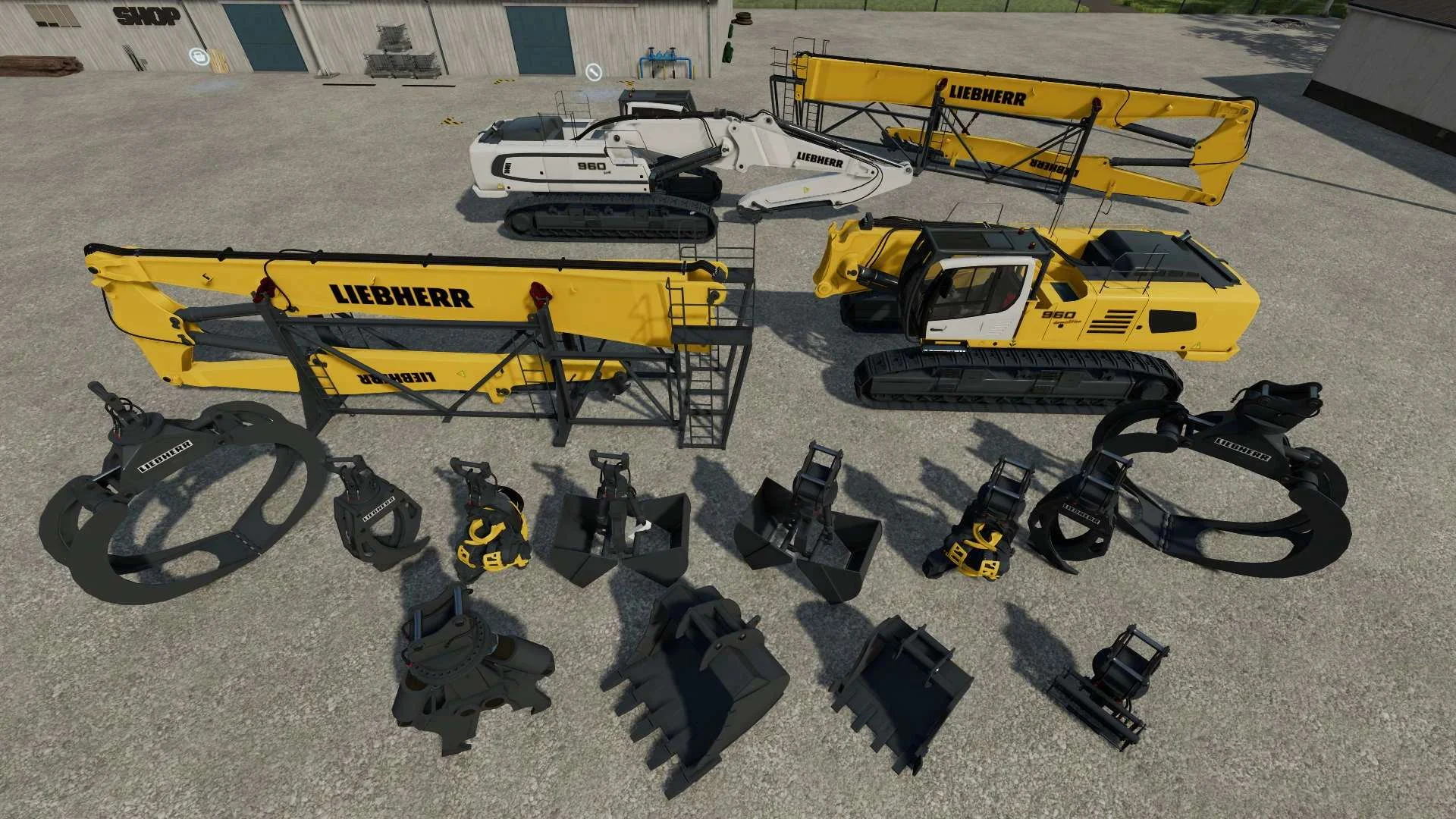 Liebherr R960 v1.0 FS22 FS22 Mod Free Download