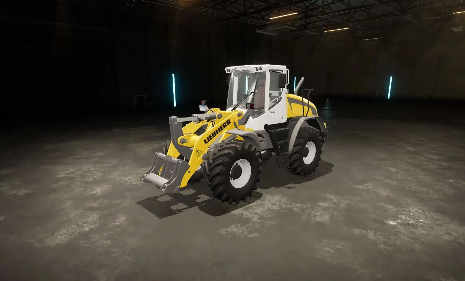 Liebherr wheel Loader 538 with bucket v1.0 FS22 FS22 Mod Free Download