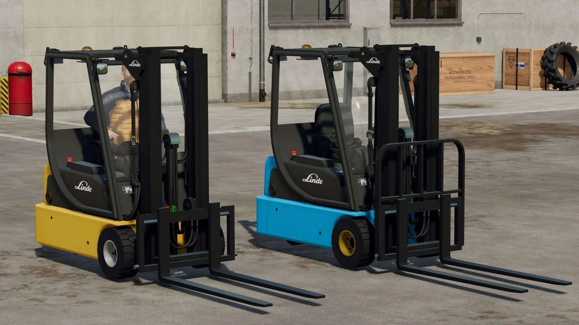 Linde E14-335 v1.0 FS22 FS22 Mod Free Download