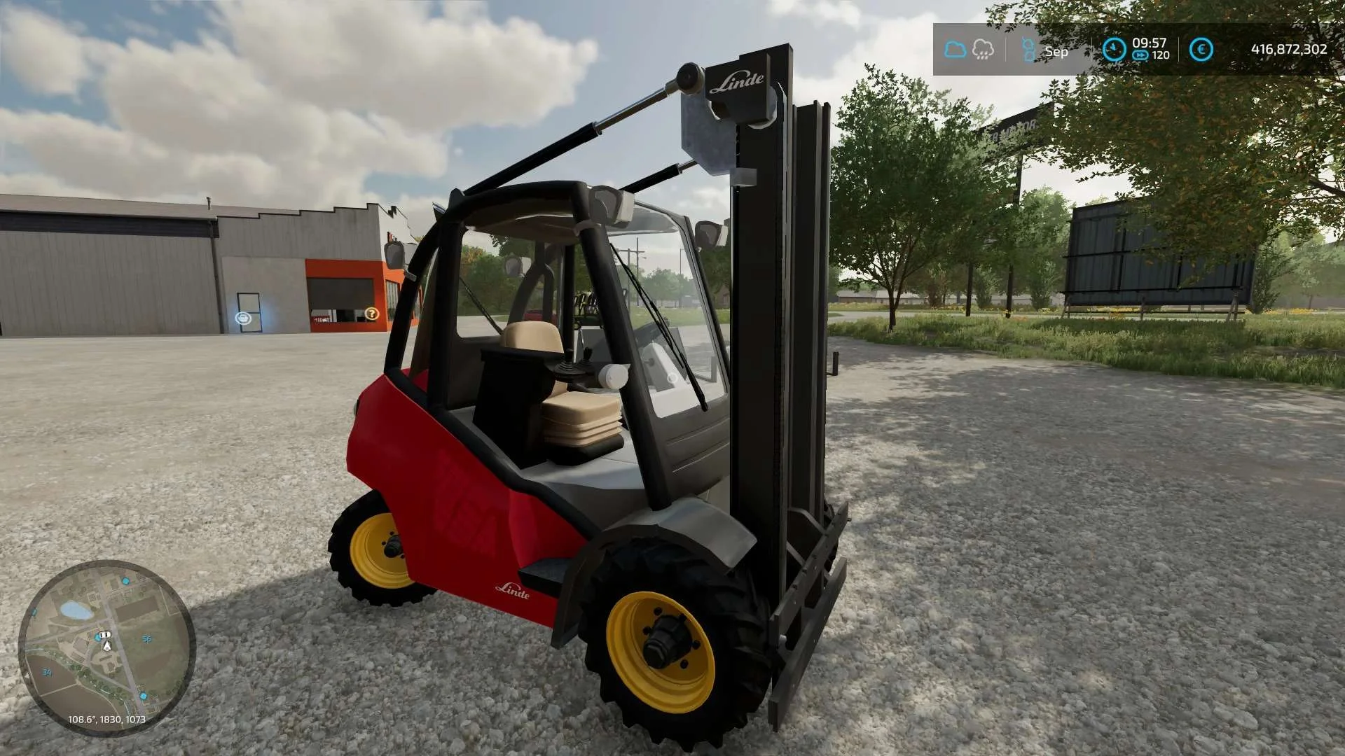 Linde H40D + Tools v1.0 FS22 FS22 Mod Free Download