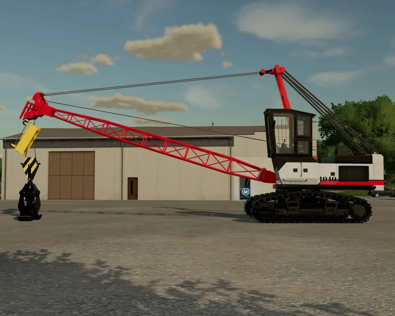 Link Belt 4040 Grapple Yarder v1.0 FS22 FS22 Mod Free Download