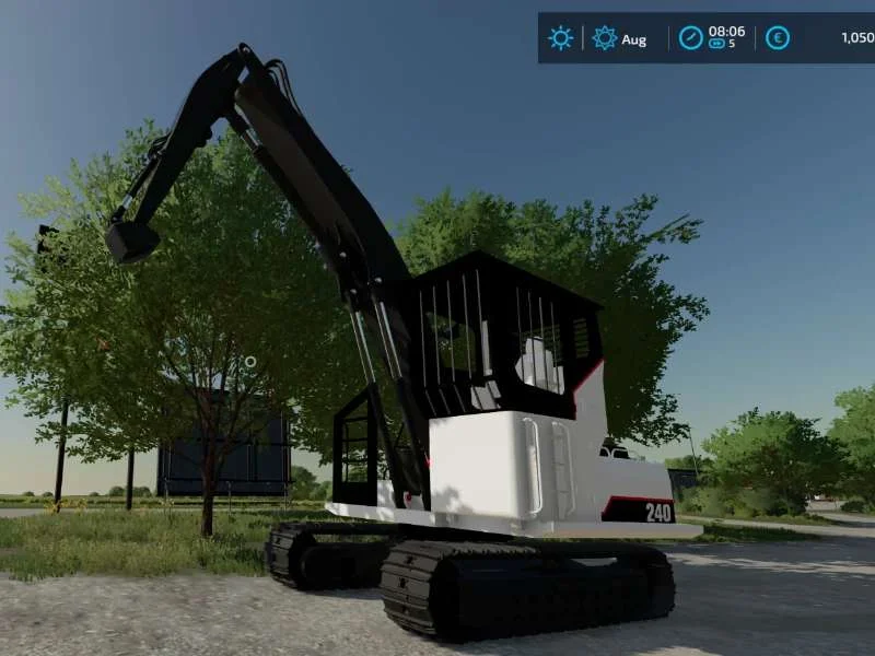 Linkbelt 240 Log Loader v1.0 FS22 FS22 Mod Free Download