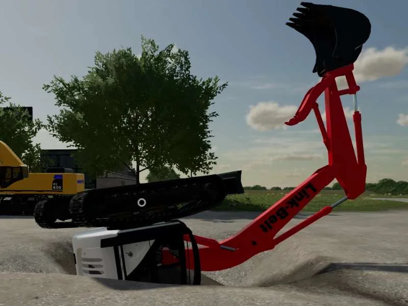 Linkbelt 245×4 v1.0 FS22 FS22 Mod Free Download