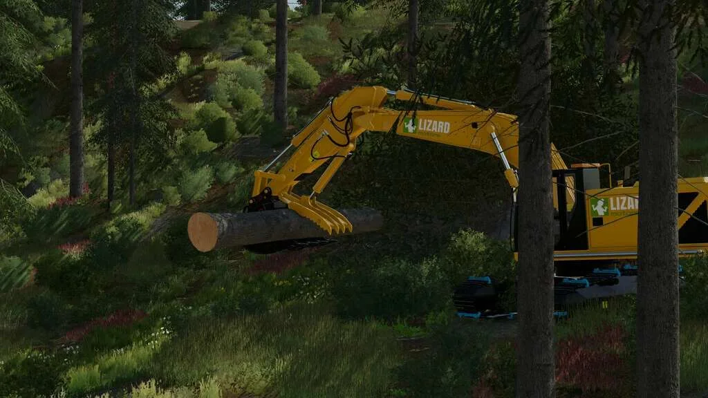 Lizard 320 Excavator v1.0.0.3 FS22 FS22 Mod Free Download