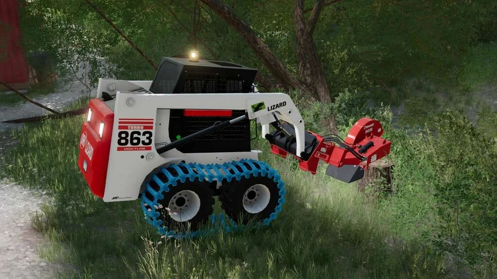Lizard Loader 863 With Shovel v1.0 FS22 FS22 Mod Free Download