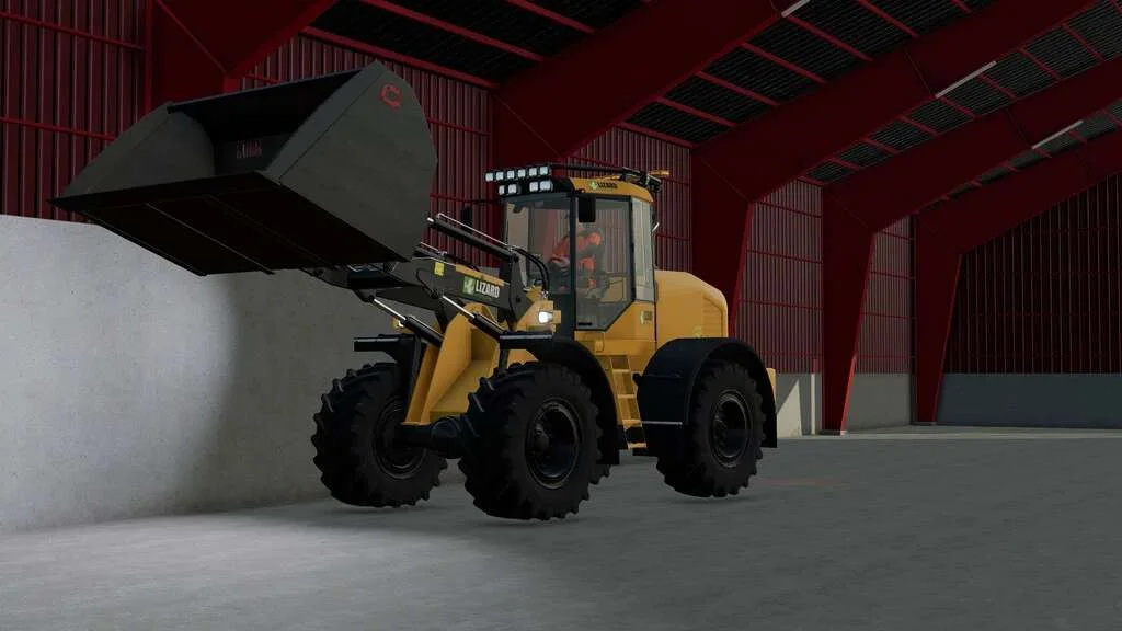 Lizard Wheel Loader v1.0 FS22 FS22 Mod Free Download