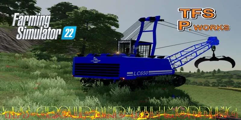 LOG CHAMP 650 YADERS v1.0 FS22 FS22 Mod Free Download