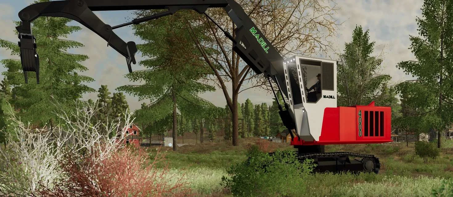 Madill 4000 LogLoader v2.0 FS22 FS22 Mod Free Download