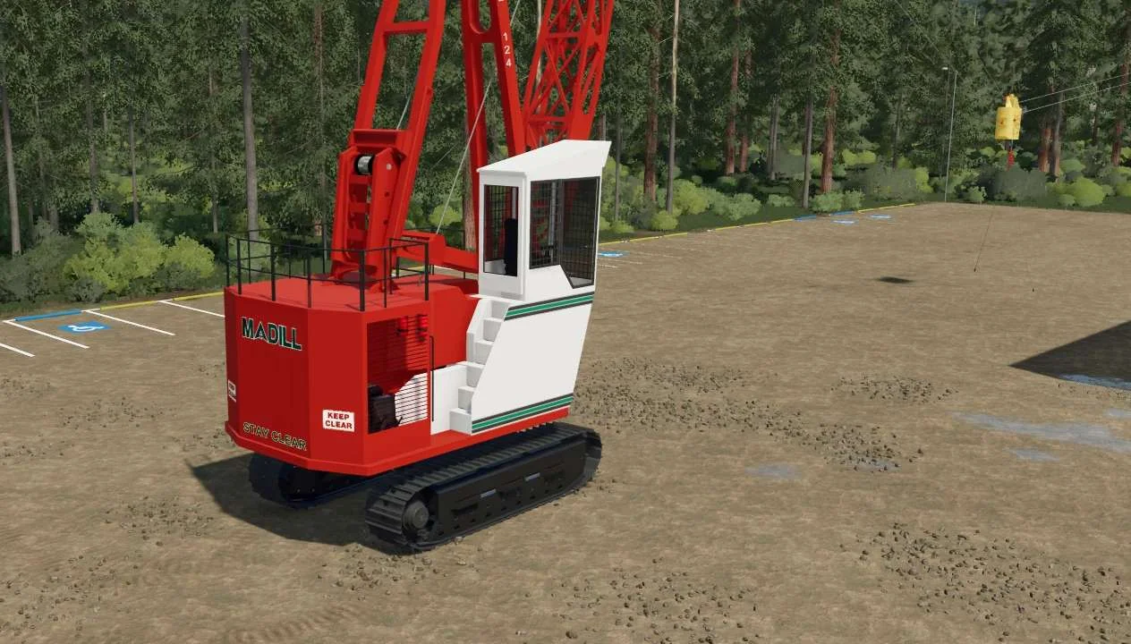 Madill124 SwingYarder v1.0 FS22 FS22 Mod Free Download