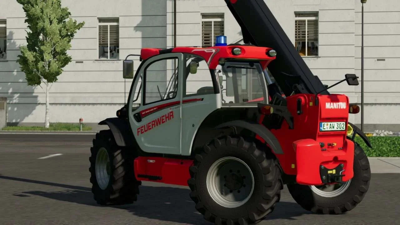 Manitou 840 Fire Department v1.0 FS22 FS22 Mod Free Download