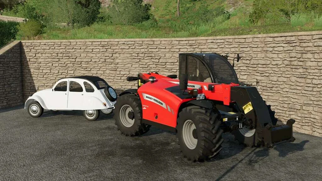 Massey Ferguson 9407 S v1.0.1 FS22 FS22 Mod Free Download