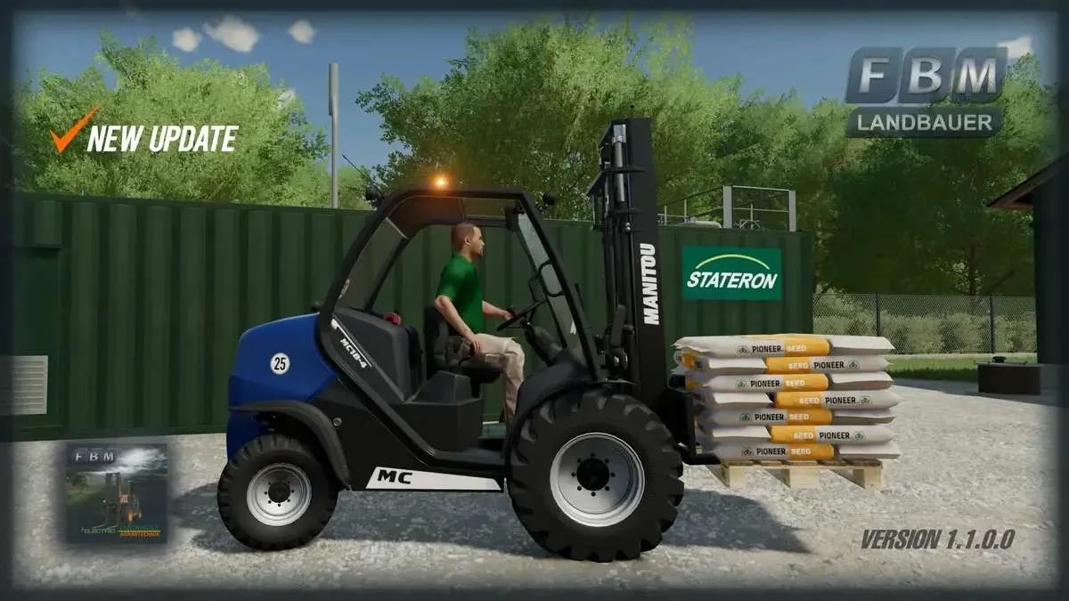 MC 18-4 LE v1.1 FS22 FS22 Mod Free Download