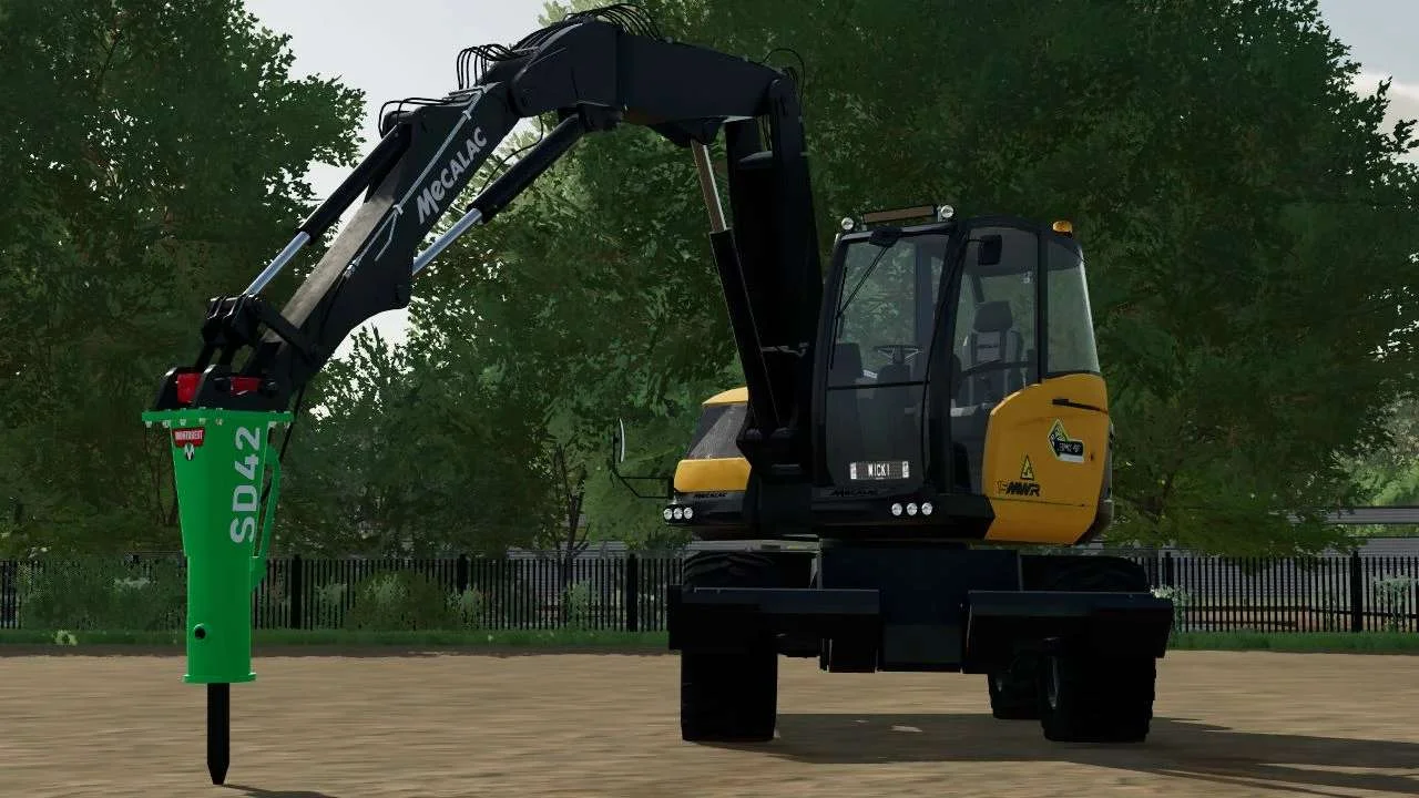 Mecalac MWR15 v1.0 FS22 FS22 Mod Free Download