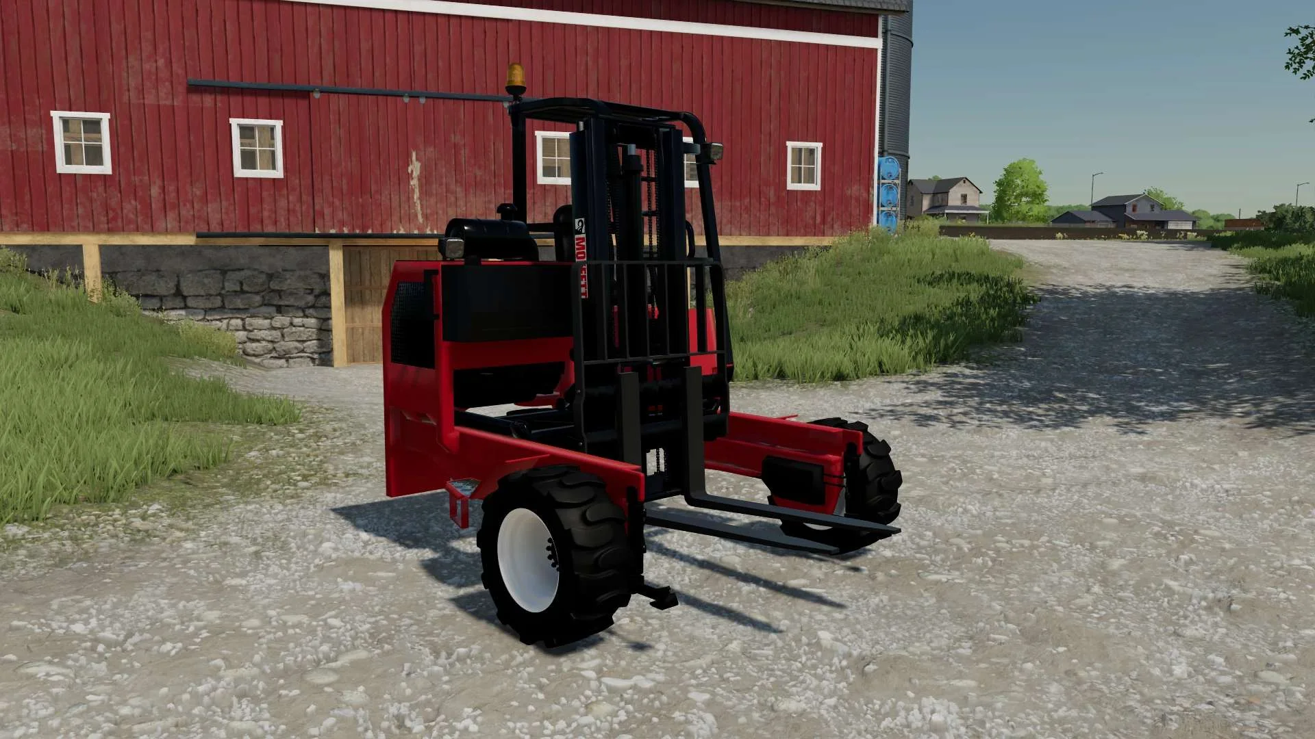 Moffett M550 Forklift v1.0.0.1 FS22 FS22 Mod Free Download
