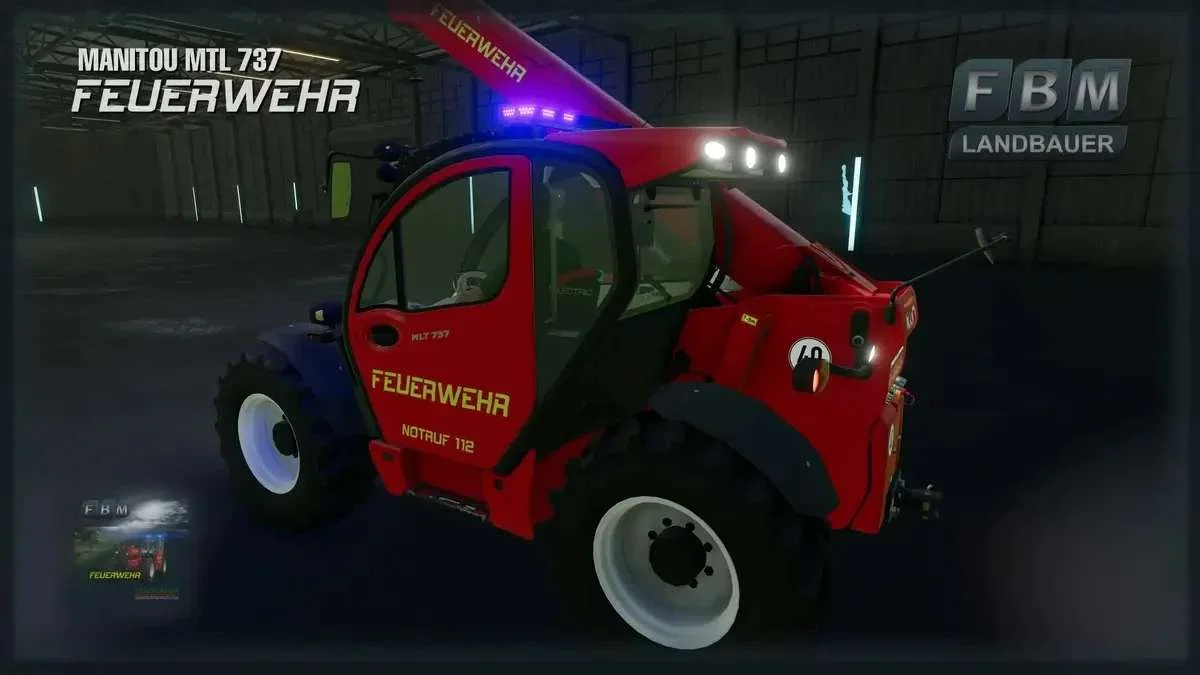 MTL737 FEUERWEHR v1.0.1 FS22 FS22 Mod Free Download
