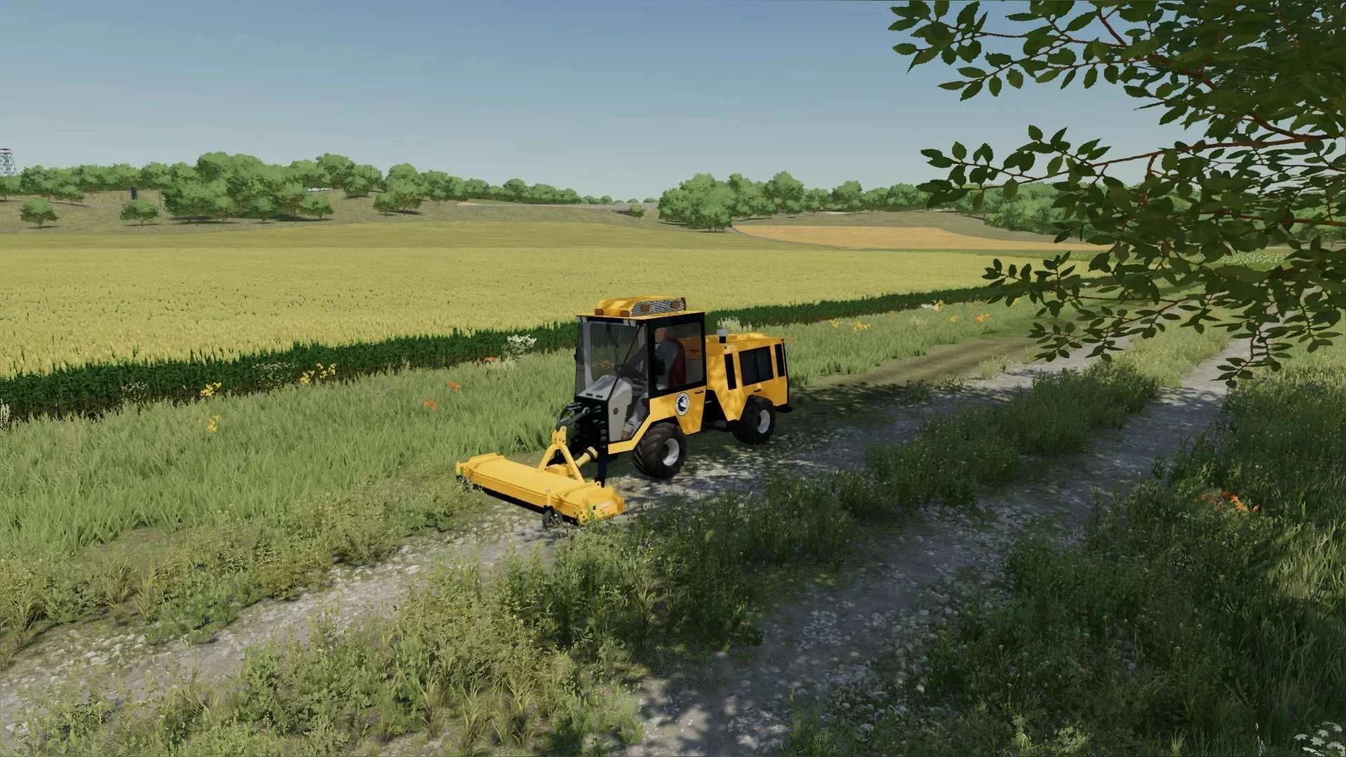 Municipal Sidewalk tractor v1.0 FS22 FS22 Mod Free Download