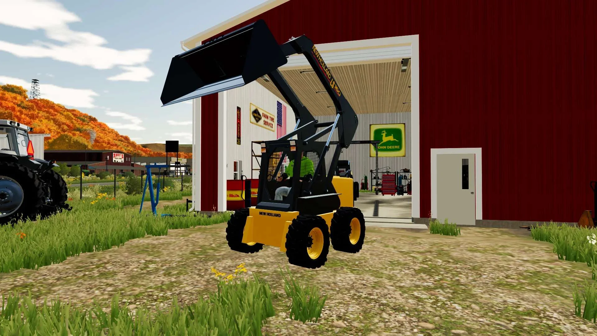New Holland ls160 v1.0 FS22 FS22 Mod Free Download