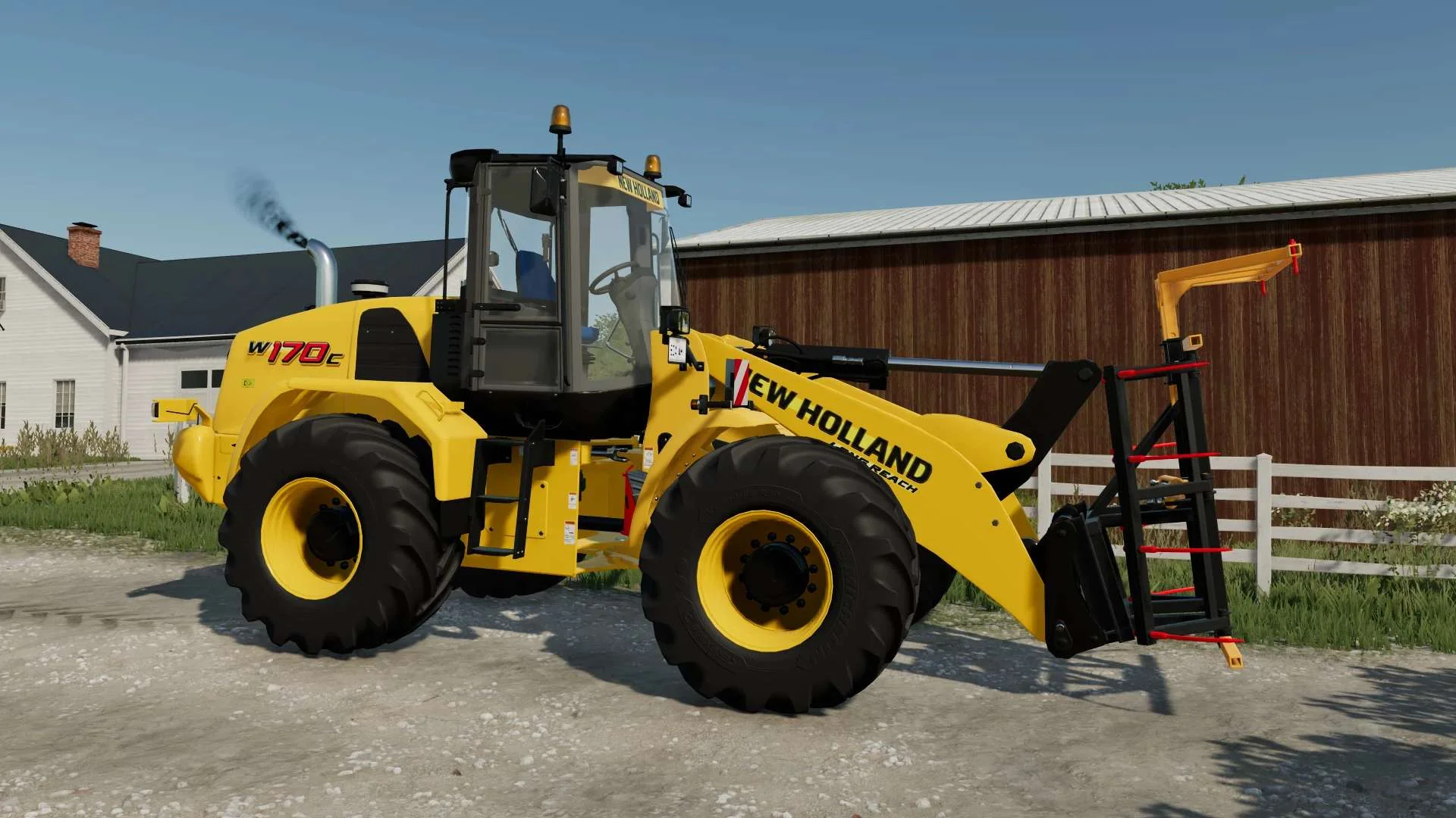 New Holland W170C v1.0 FS22 FS22 Mod Free Download