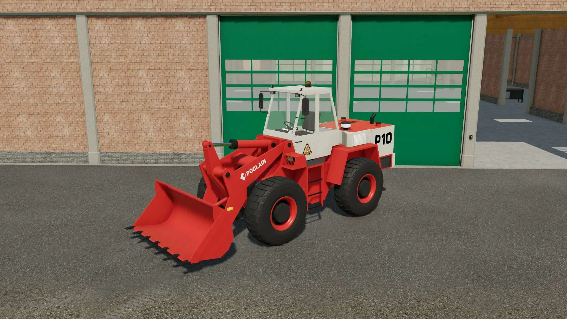 Poclain P10 Wheel Loader FS22 FS22 Mod Free Download